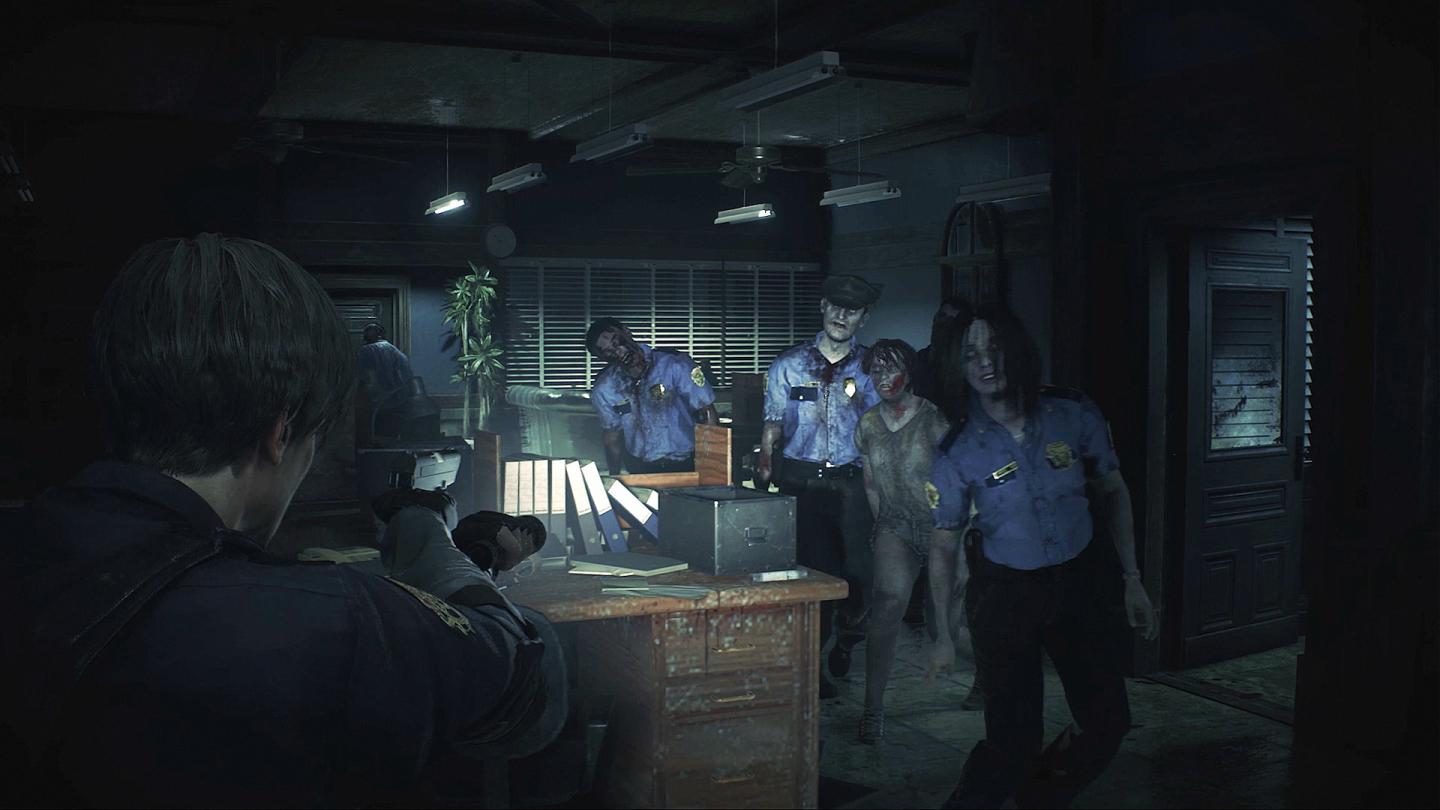 Resident Evil 2 Remake police