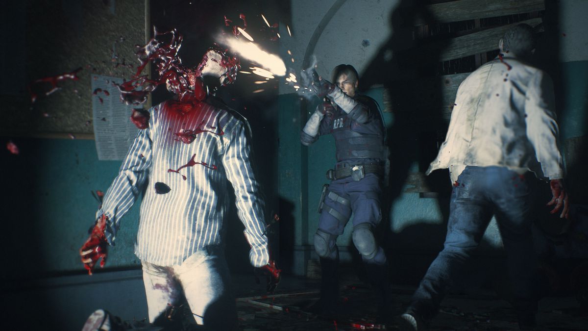 Resident Evil 2 Remake shotgun