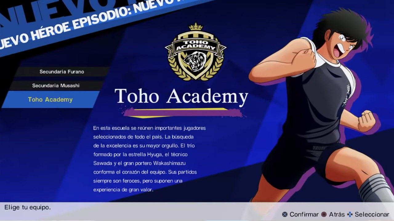 Captain Tsubasa: Rise of New Champions Toho Academy