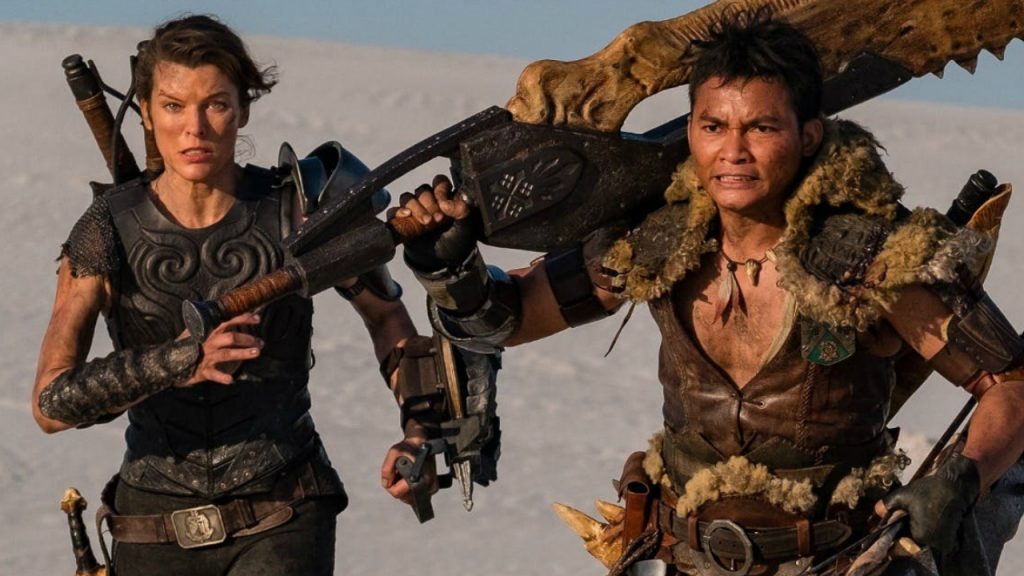 Monster Hunter Milla Jovovich Tony Jaa Rathalos