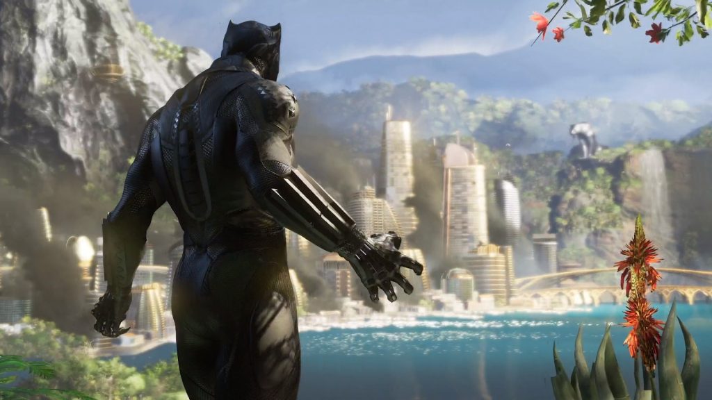 marvel's avengers war for wakanda black panther pantera negra square enix