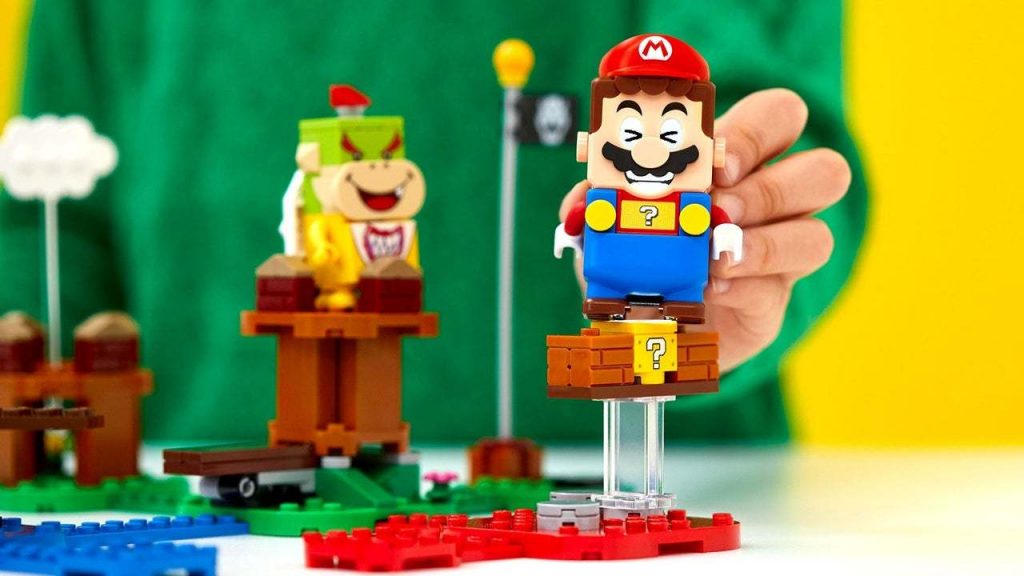 Mario set lego nintendo bowser