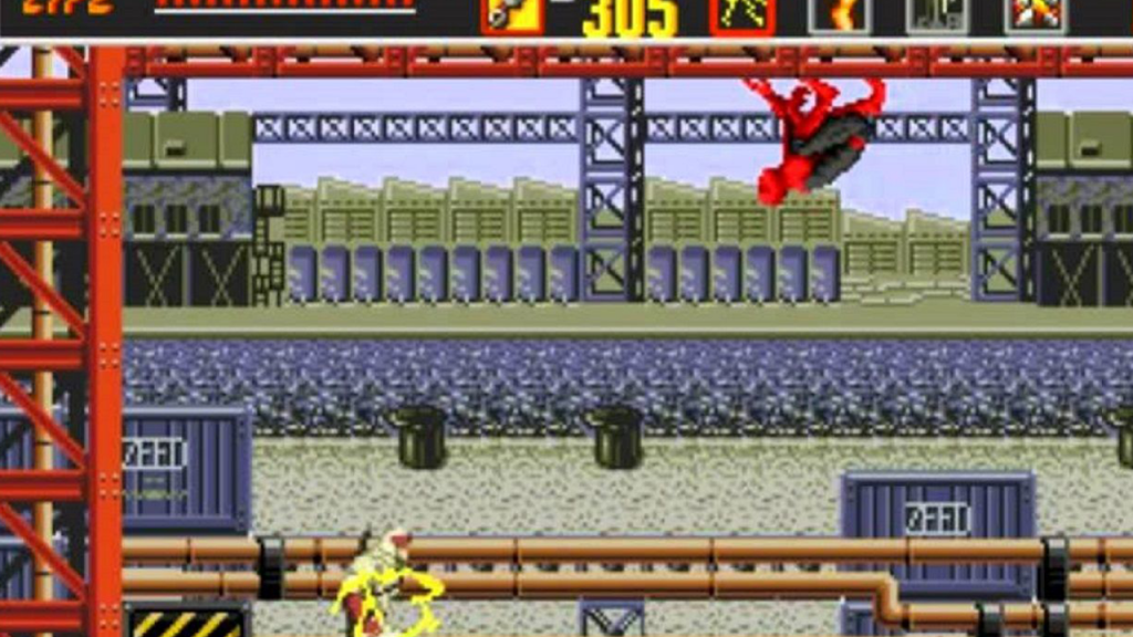 revenge of shinobi crossovers spiderman batman sega