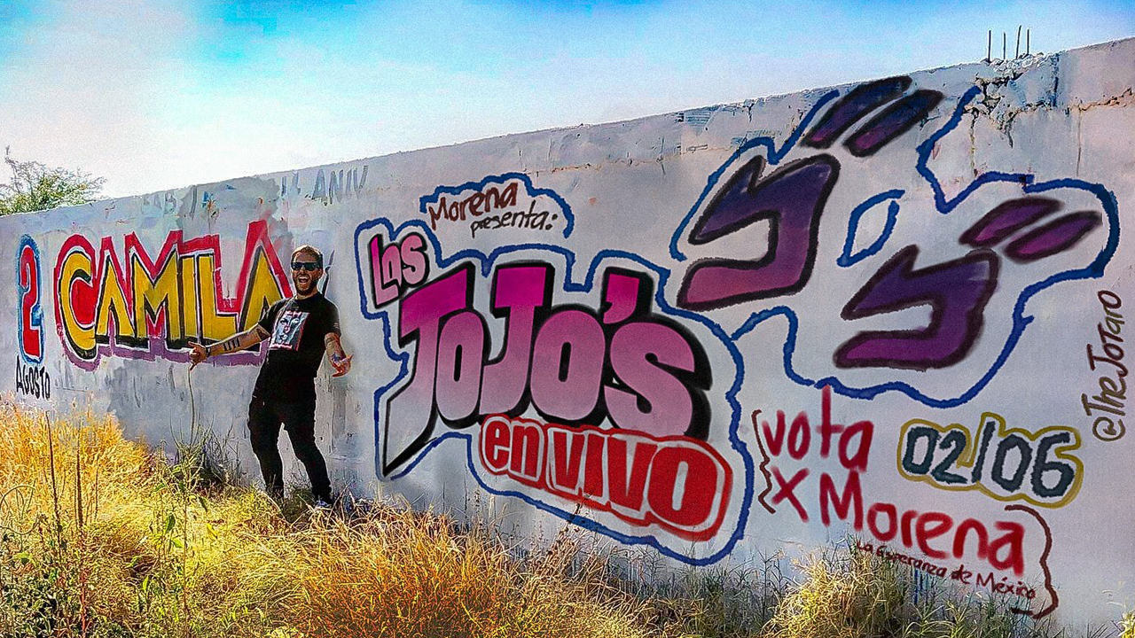 JoJo's Bizarre Adventure morena mexico partido político