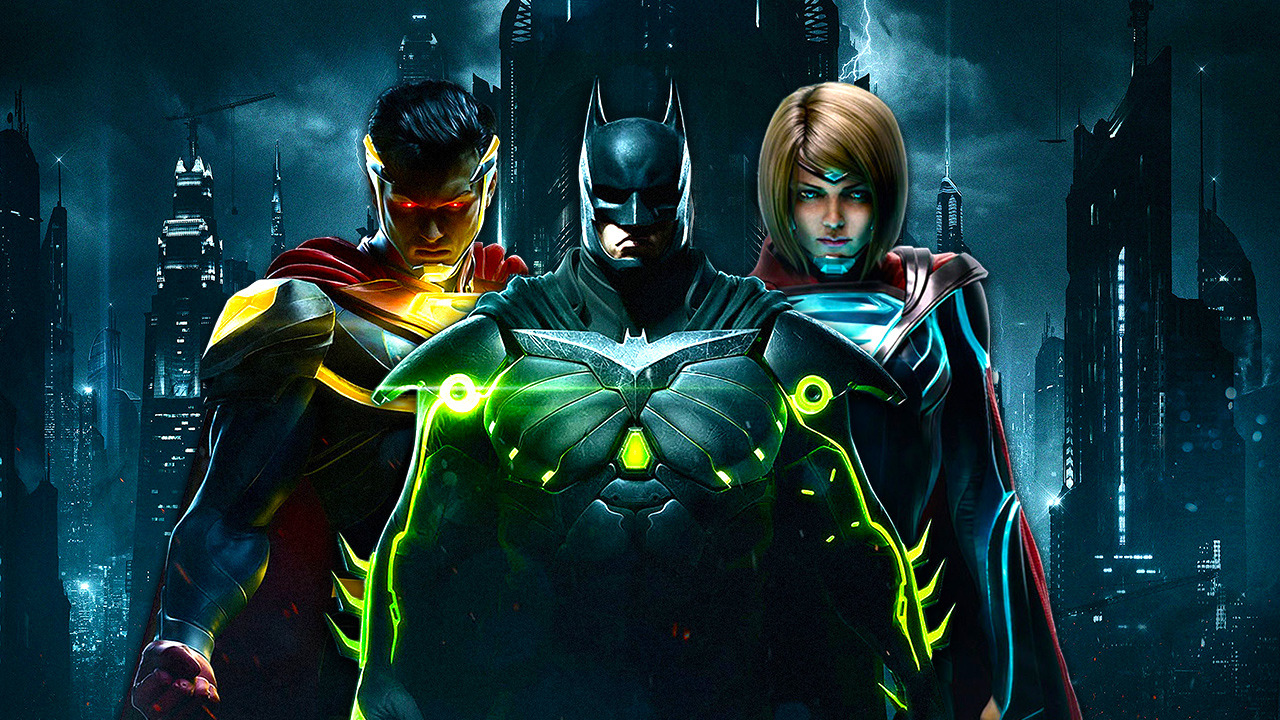 superman clark kent kara zor-el supergirl batman bruce wayne injustice gods among us