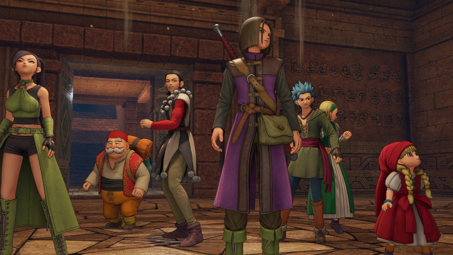 dragon quest 11 echoes of an elusive age square enix hero