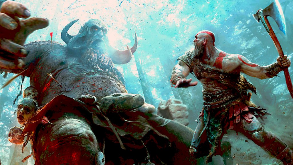 kratos god of war ragnarok playstation 4 ps4 sony