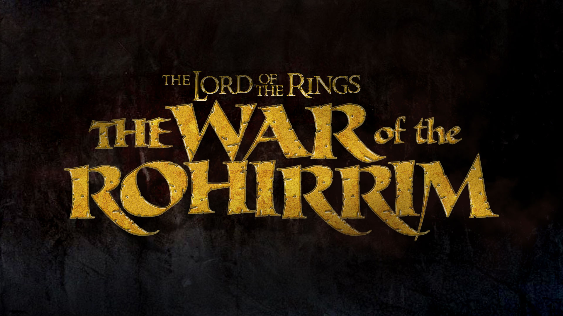 el señor de los anillos lord of the rings lotr the war of the rohirrim