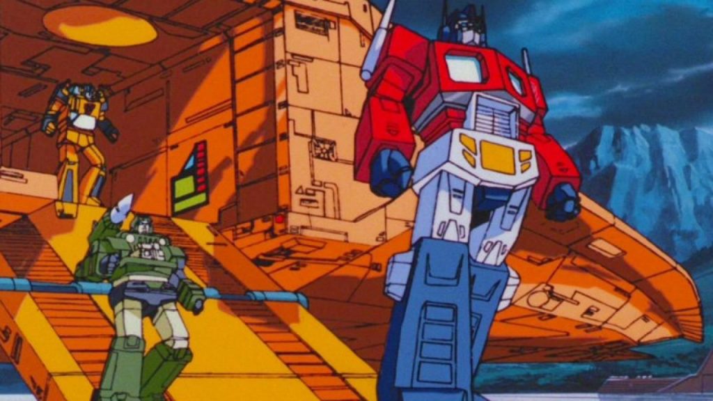 transformers the movie optimus prime bumblebee