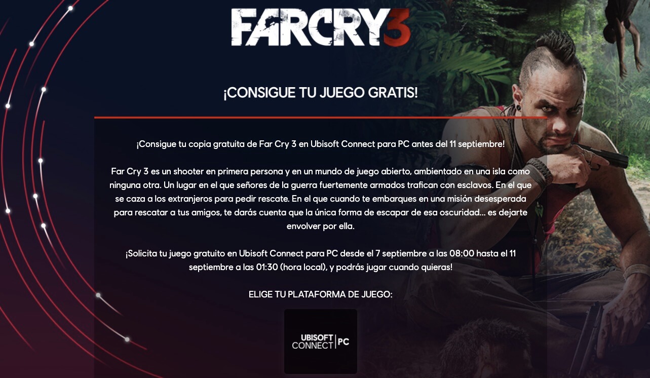Pagina regalo Far Cry 3