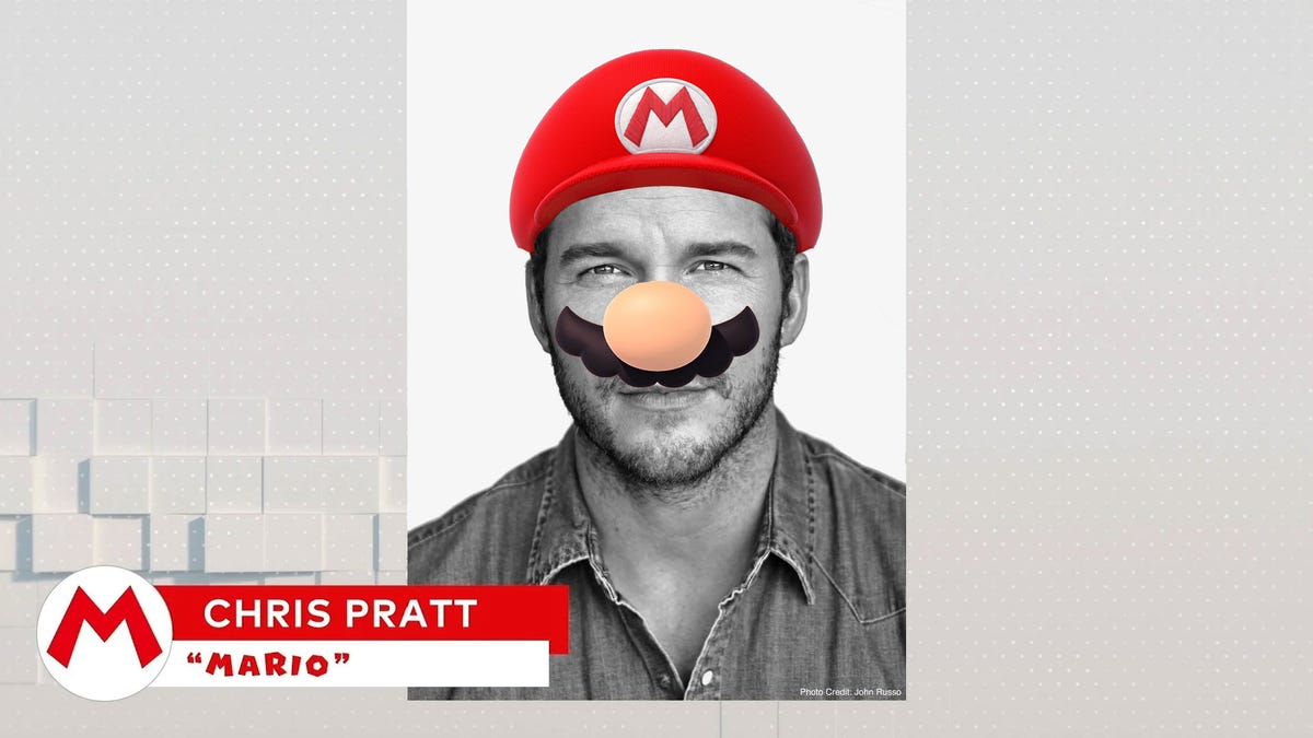 Mario Película Chris Pratt Elenco