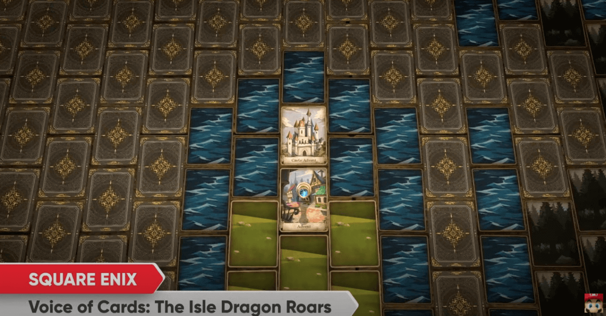 Voice of Cards isle Dragon Roars Mapa Cartas RPG