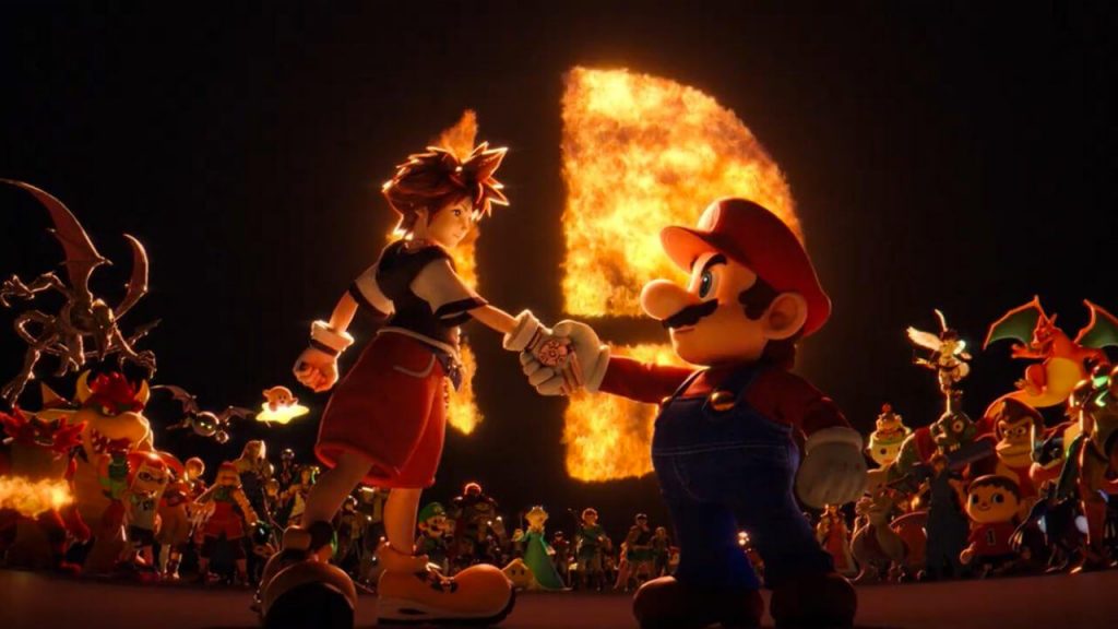 Sora Mario Super Smash Ultimate