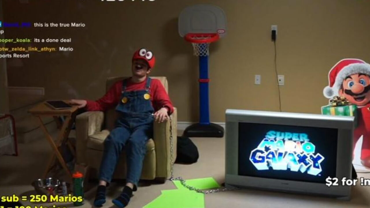 Streamer Mario