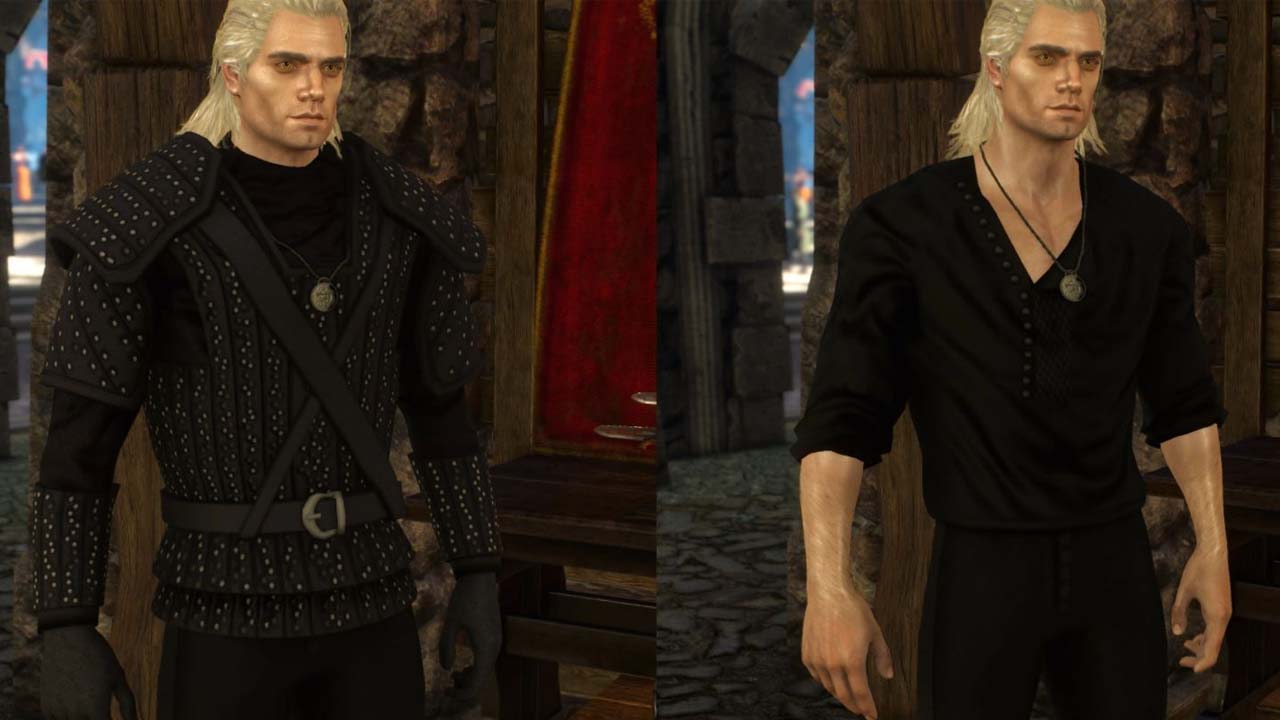 The Witcher 3 mod Henry Cavill