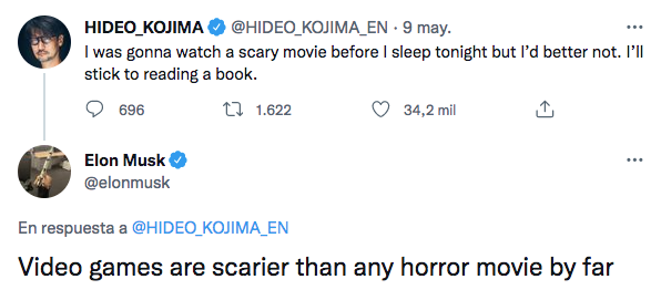 Hideo Kojima Elon Musk Twitter