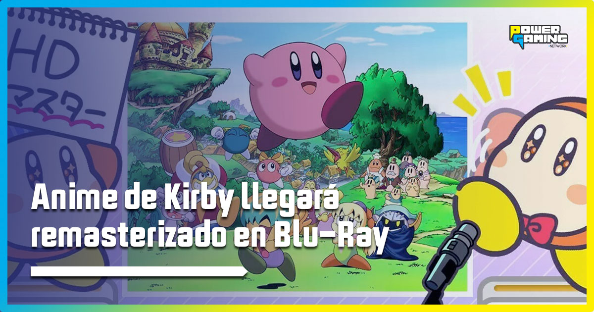  Kirby relanzará un anime remasterizado