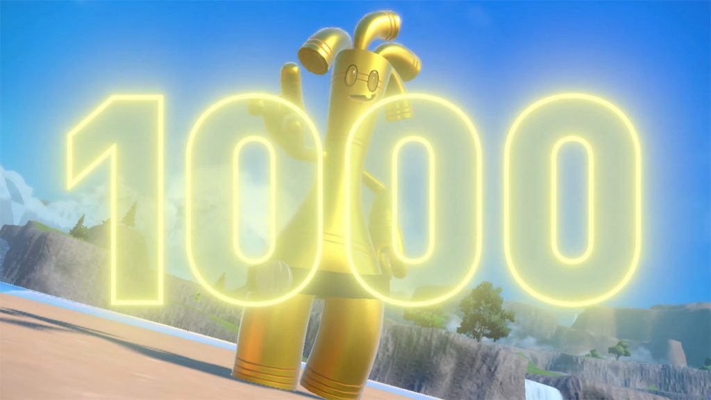 Gholdengo el pokémon 1000