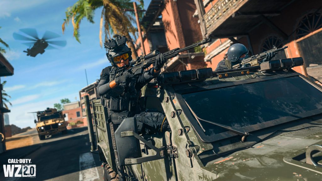 típica rotación de equipo en warzone 2.0