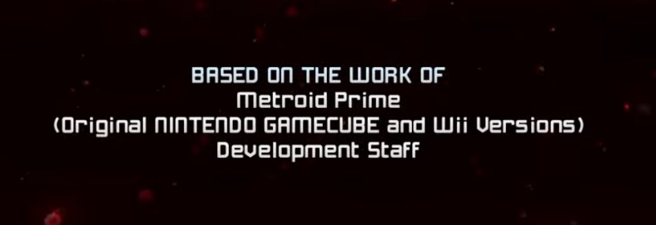Metroid Prime Remastered creditos