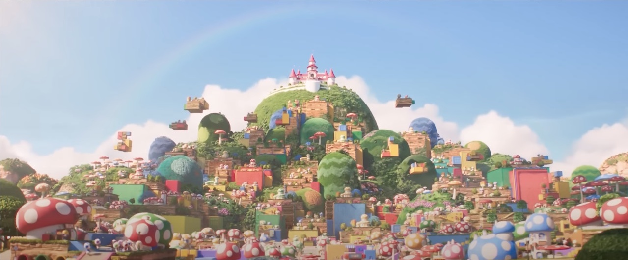 Super Mario Movie Mushroom Kingdom