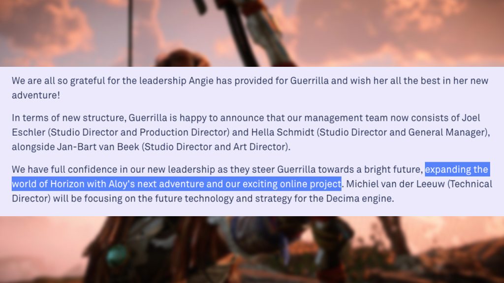 Horizon forbidden west